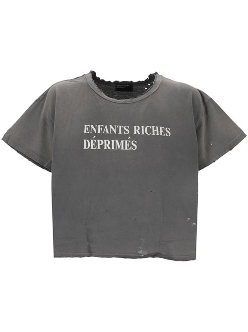 Classic logo t-shirt Enfants Riches Deprimes | 010740PAINT GREY